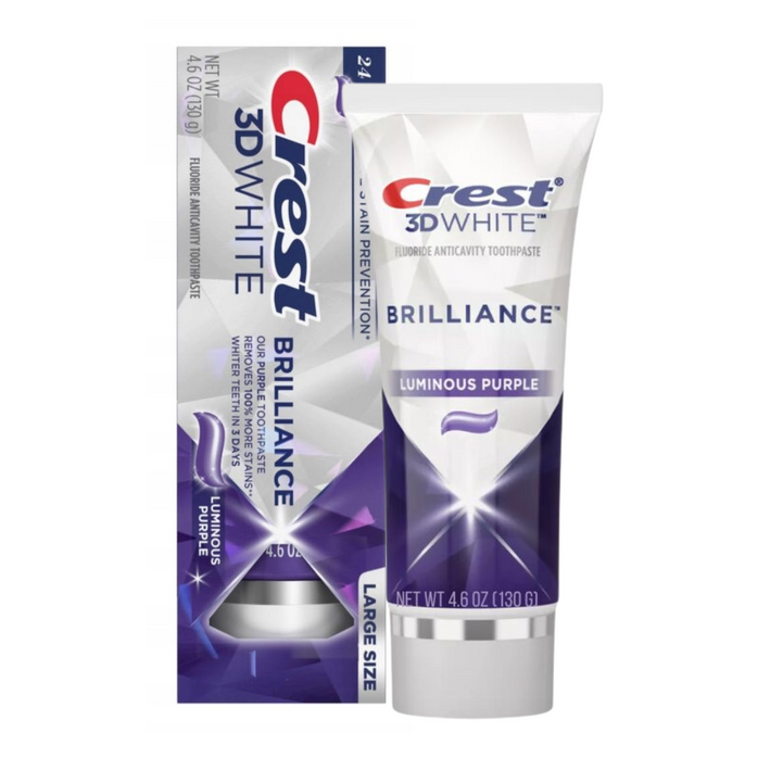 Tandpastas Crest 3D White Brilliance Luminous Purple 130g