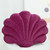 Velvet Sea Shell Throw Pillow Scallop Shaped Pillow with Insert for Sofa Bed Chair