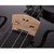 New 4/4 Acoustic Violin Case Bow Rosin Black