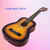 JMFinger Beginner Classical Guitar 30 Inch Kids Nylon Strings Guitar with Gig Bag, Strap, Picks, 3 in 1 Metronome & Tuner, Sunburst