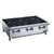 Commercial Gas Hotplate Cooktop in Stainless Steel with Six  Lift-Off Burner Hot Plate