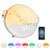 Wake-up Light Electronic Clock Alarm Clock Analog Daylight, RGB Color Light