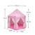 Outdoor Indoor Portable Folding Princess Castle Tent Kids Children Funny Play Fairy House Kids Play Tent(LED Star Lights)