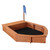 Kids Wooden Sandboat Backyard Sandboxes