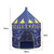 Tent Toy Prince Playhouse - Toddler Play House Blue Castle for Kid Children Boys Girls Baby for Indoor & Outdoor Toys Foldable Playhouses Tents with Carry Case Great Birthday Gift Idea