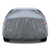 5 Layer Outdoor Car Cover Cotton Lining Breathable Waterproof Weather Protector for 186" to 193" Sedan and SUV