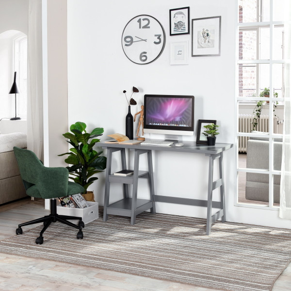 GREY Computer Desk