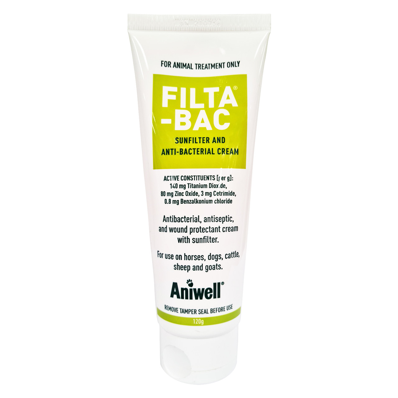 Filta-Bac Sunfilter & Antibacterial Cream 120g (4.23 oz) - Sierra