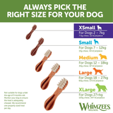 Whimzees 歯ブラシ 小型犬用おやつ 24本入り