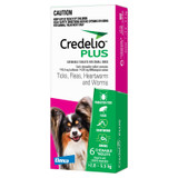 Credelio PLUS לכלבים 2.5-5 ק"ג (Credelio PLUS) במשקל 6.1-12 ליברות - ורוד 6 טבליות