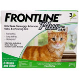 20% Off Frontline Plus for Cats Green 3 Doses Now Only $ 31.38