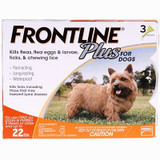 20% Off Frontline Plus for Dogs up to 22 lbs (up to 10 kg) - Orange 3 Doses Now Only $ 32.99