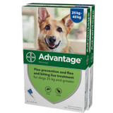 Advantage für Hunde über 55 lbs (über 25 kg) - Blau 8 Dosen