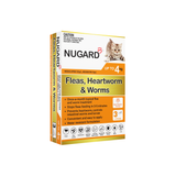 Nugard for Kittens and Small Cats Up to 8.8 lbs (4kg) Orange - 3 Doses