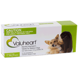 20% korting op Valuheart Maandelijkse Hartworm Tabletten voor middelgrote honden 11-20 kg - Groen 6 Tabletten Nu slechts $ 18,39