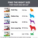 Frontline Plus for Dogs up to 22 lbs (up to 10 kg) - Orange 12 Doses