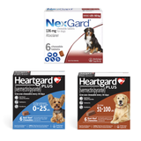 NexGard and Heartgard Combo for Dogs 100.1-121 lbs (45-60 kg) - 6 Month Bundle