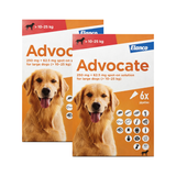 Advocate for Dogs 20-55 lbs (10.1-25 kg) - Red 12 Doses