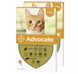 20% Off Advocate for Cats under 9 lbs (under 4 kg) - Orange 12 Doses Now Only $ 93.67