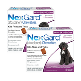 20% Off Nexgard Chews for Dogs 24.1-60 lbs (10.1-25 kg) - Purple 12 Chews Now Only $ 110.48