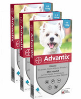 20% הנחה על Advantix לכלבים 4.1-10 ק"ג (9-20 פאונד) - אקווה 12 מנות עכשיו רק $ 99.26