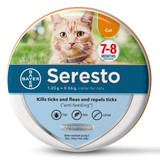 Collier anti-puces et anti-tiques Seresto pour chats (emballage britannique)
