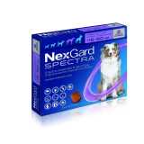 Nexgard Spectra Chews for Dogs 33.1-66 lbs (15.1-30 kg) - Purple 3 Chews