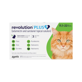 Revolution PLUS voor grote katten (5-10 kg) - Groen 3 dosissen