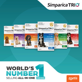 Simparica TRIO Masticables para cachorros 1,3-2,5 kg (2,8-5,5 lbs) - Amarillo 6 Masticables