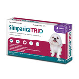 Simparica TRIO Kauartikel für Hunde & Welpen 5.5-11 lbs (2.6-5 kg) - Lila 3 Kauartikel