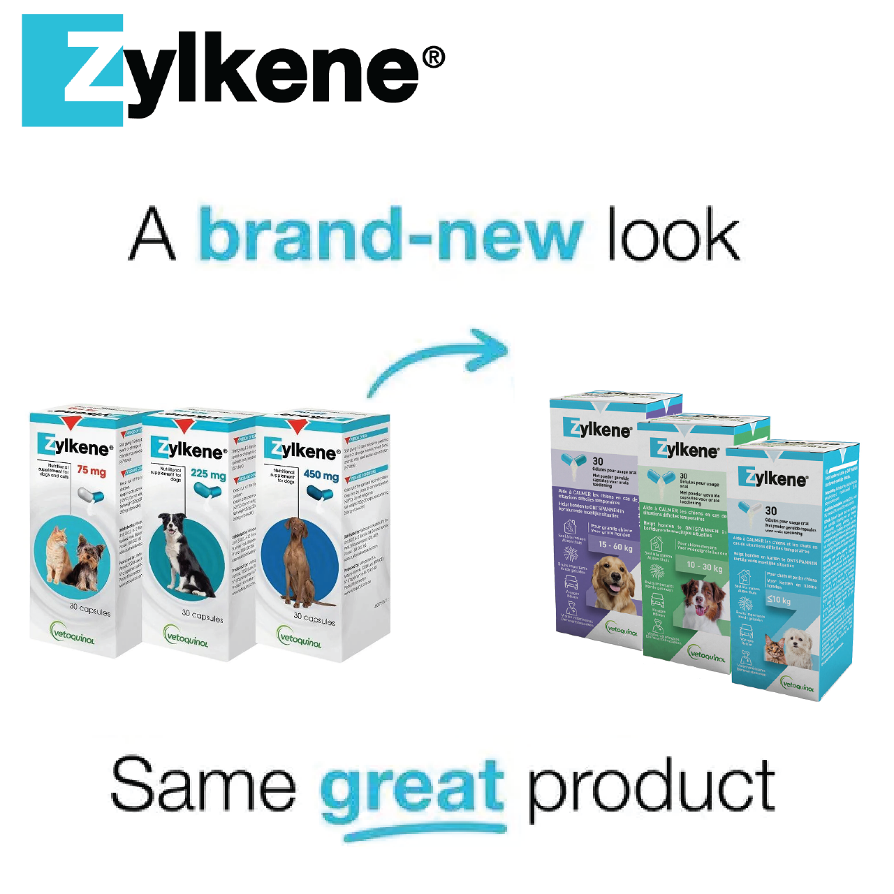 Zylkene Nutritional Supplement For Dogs and Cats 75mg - 30 Capsules