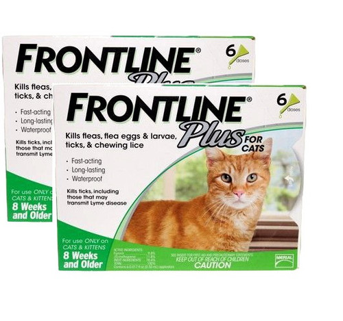 frontline plus cats 6 doses