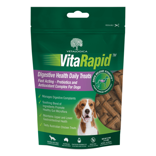 20% Off Vetalogica VitaRapid Digestive Health Daily Treats for Dogs - 7.4oz (210g) Now Only $ 18.32