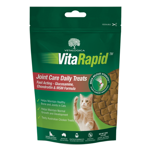 20% Off Vetalogica VitaRapid Joint Care Daily Treats For Cats - 3.5oz (100g) Now Only $ 15.19
