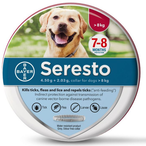 20% Off Seresto Flea & Tick Collar for Large Dogs over 18 lbs (over 8 kg) - 1 Collar (UK Packaging) Now Only $ 40.02
