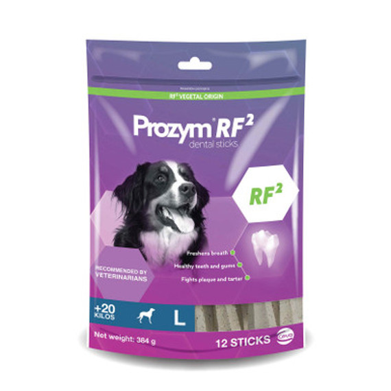 Prozym Dental Sticks Grande Para Perros de Más de 20kg Pack de 12