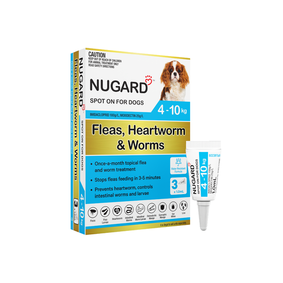 Nugard pour petits chiens 4-10 kg Aqua - 3 doses