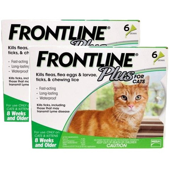 20% korting op Frontline Plus voor katten Groen 12 doses Nu slechts $ 95,16