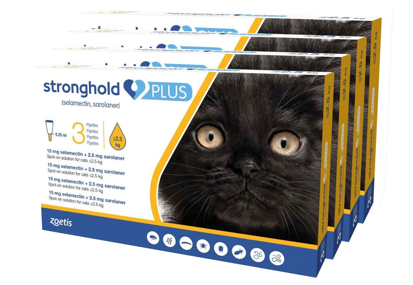 Stronghold PLUS pour petits chats jusqu