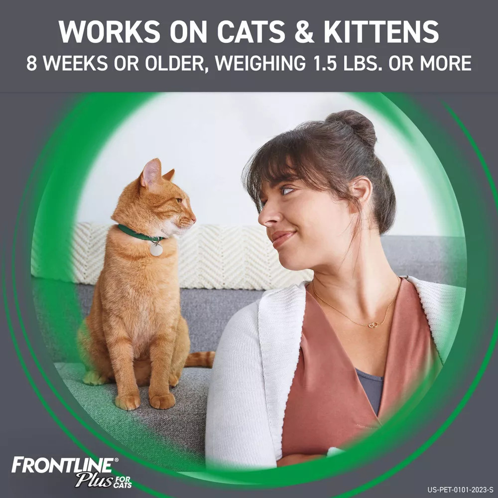 Frontline Plus for Cats Green Doses Sierra Pet Meds