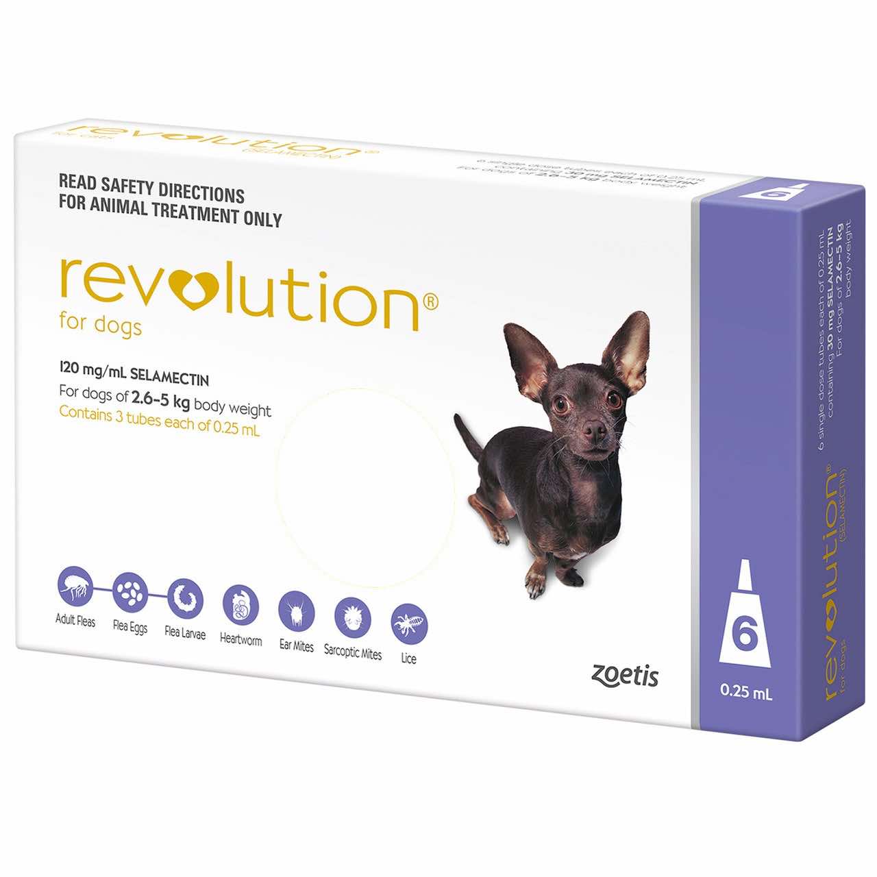 Revolution for Dogs lbs kg) Purple Doses1