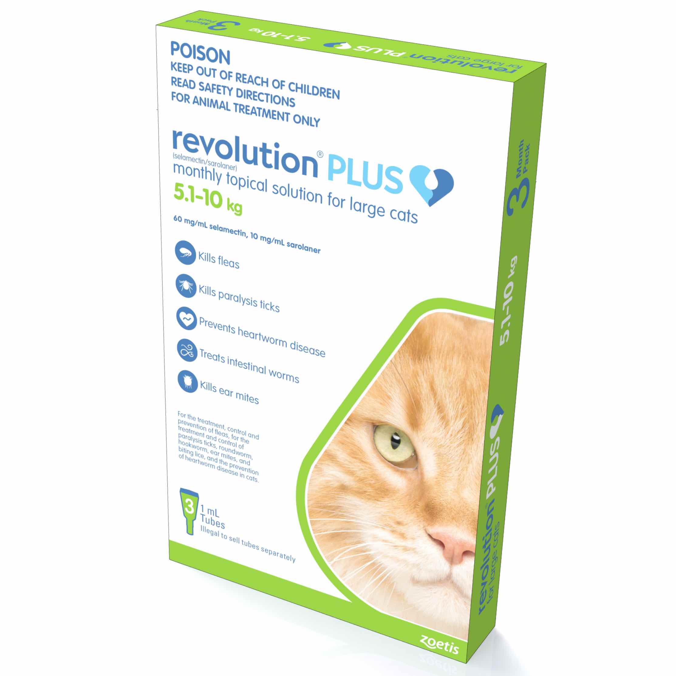 frontline plus for large cats