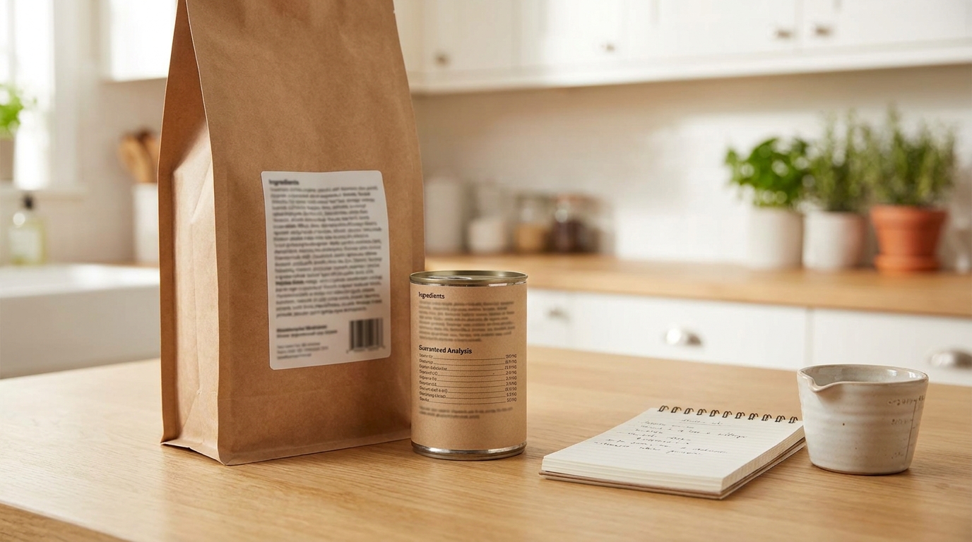 So lesen Sie Tierfutteretiketten wie ein Profi (und wissen wirklich, was Sie kaufen)