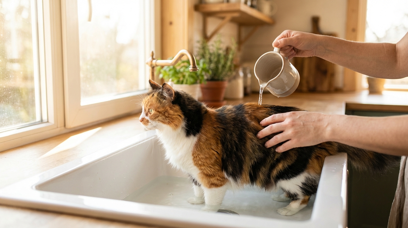 고양이 목욕, 전쟁 없이 끝내기: 실전 가이드