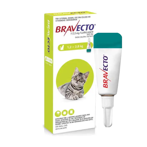 Bravecto Topical Solution for Cats lbs kg) Green