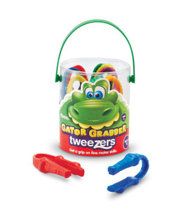 Learning Resources Learning Resources, Childrens Gator Grabber Tweezers Tub of 12 Learning Resources Learning Resources, Childrens Gator Grabber Tweezers Tub of 12