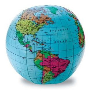 Learning Resources Learning Resources - 30cm Inflatable World Globe Learning Resources Learning Resources - 30cm Inflatable World Globe