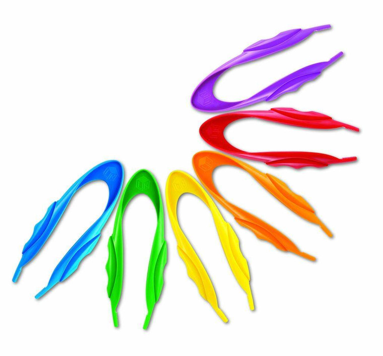 Learning Resources Learning Resources - 6 x Easy Grip Childrens Jumbo Tweezers