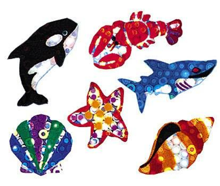 Trend Enterprises Inc 72 Deep Sea Dazzlers Sparkle Reward Stickers