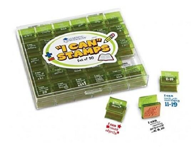 Trend Enterprises Inc Learning Resources - I Can Stamps 30 student achievement stamp set